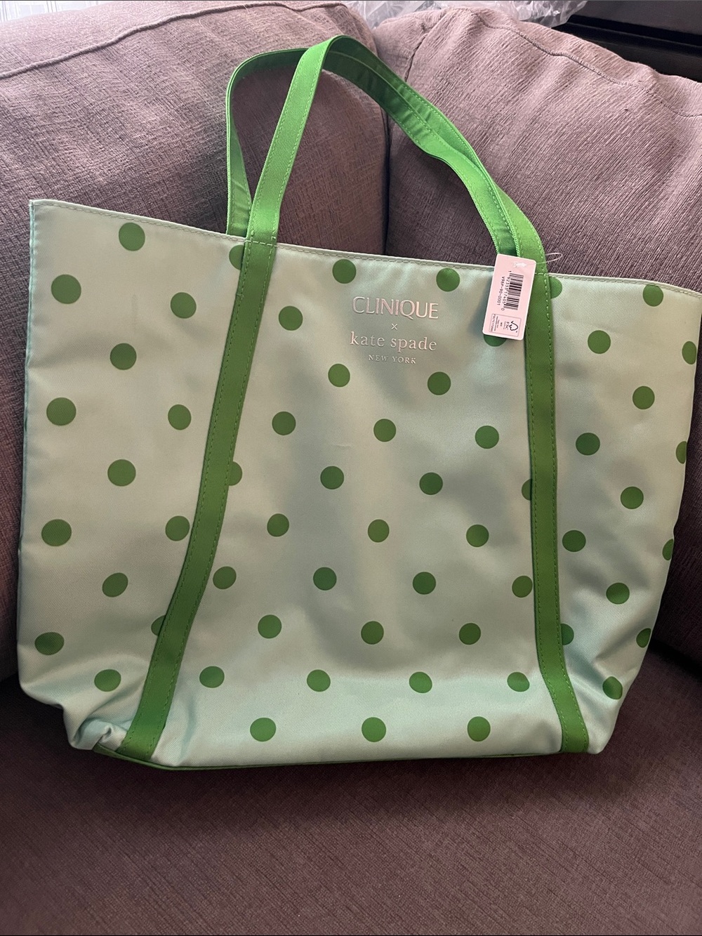 Clinique Large Tote Bag Kate spade New York NWT